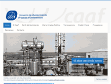 Tablet Screenshot of caaf.es